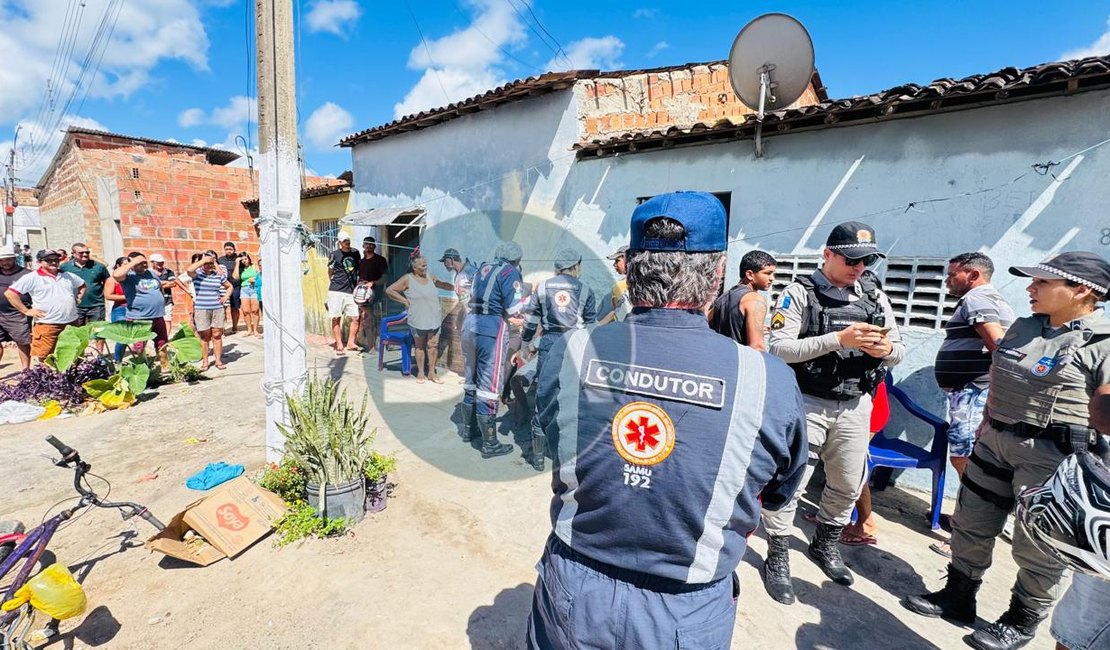Homem e menina são baleados em imóvel perto da Arapiraquinha do bairro Primavera
