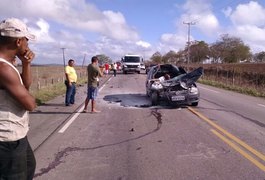 Motociclista morre em grave acidente automobilístico na AL 220, em Batalha