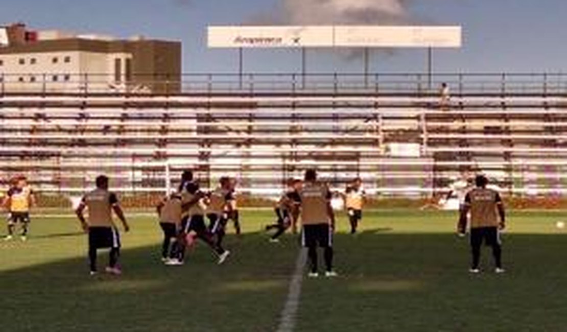 ASA se prepara para o jogo contra o Fortaleza