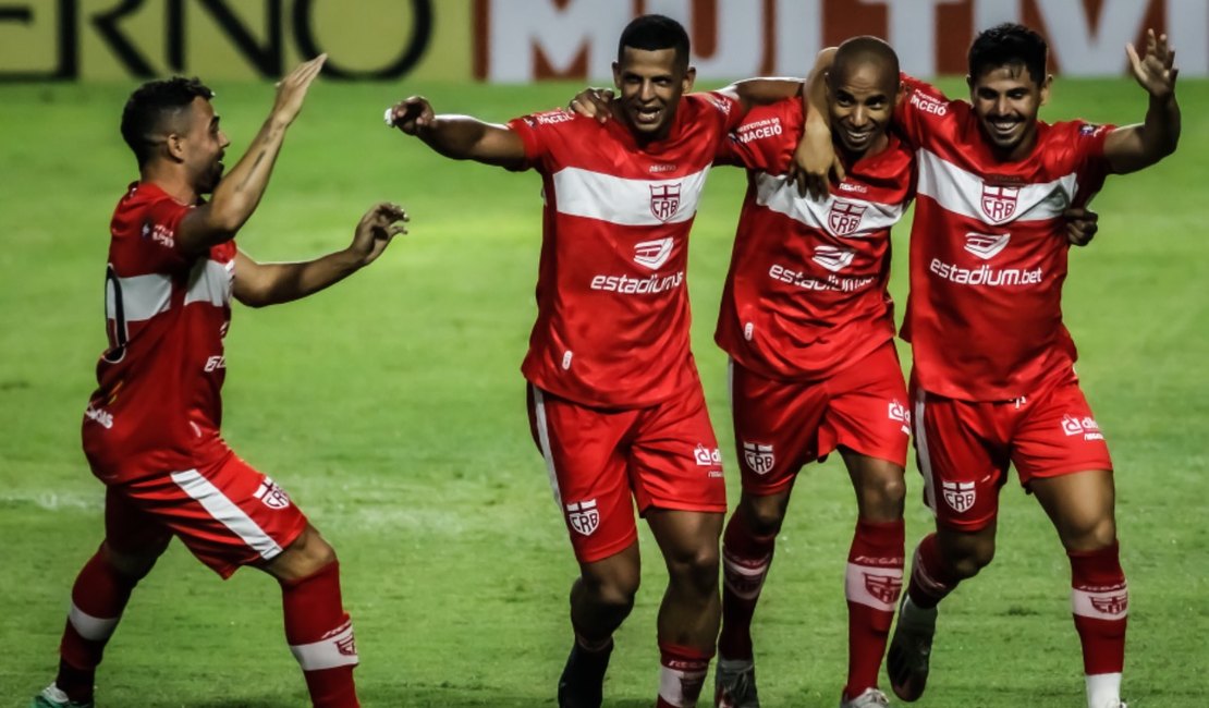 CRB vence o Confiança por 2 a 0 em Maceió e se afasta da zona de rebaixamento