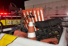 BPTran prende homem com motocicleta roubada e adulterada durante operação no Vergel do Lago