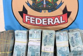 PF apreende R$ 590 mil em investigação sobre crimes eleitorais em Maceió