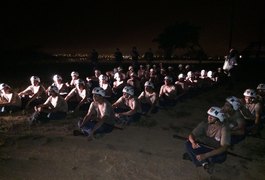 Soldados em formação no 3º BPM participam de marcha administrativa