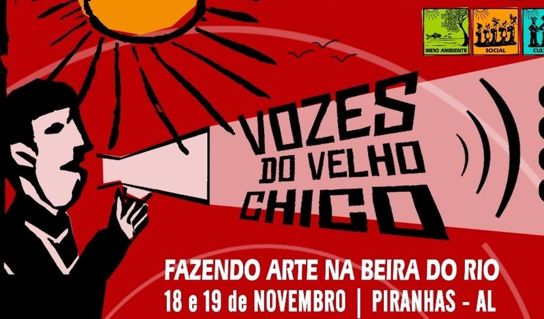 Vozes do Velho Chico realiza sua 8ª edição fazendo arte e cultura na beira do Rio São Francisco