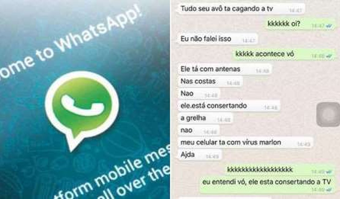 ‘Maldito corretor’: Conversa engraçada entre vó e neto no WhatsApp viraliza na internet