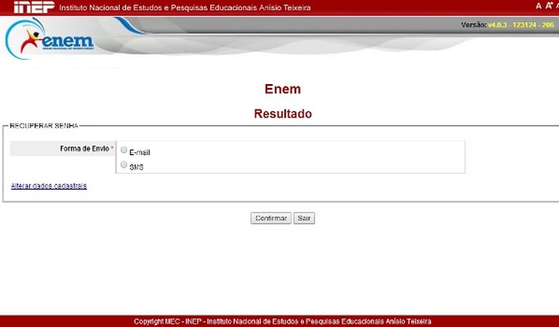 Divulgação de notas do Enem acontece nesta quarta, diz Inep