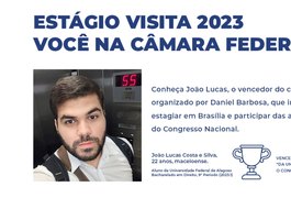 Estudante de Direito é selecionado para estágio-visita em processo seletivo aberto por Daniel Barbosa