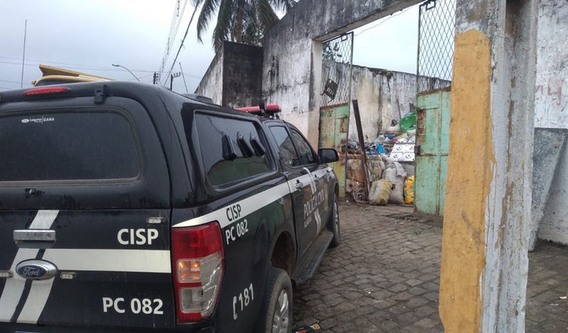 Autor de furtos em usina é preso em flagrante em São José da Laje