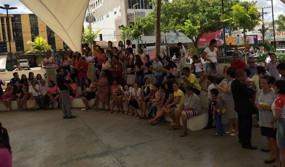 [Vídeo] Adventistas realizam projeto “Quebrando o Silêncio” em Arapiraca