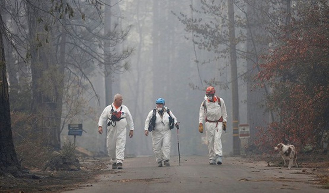 79 mortes já foram confirmadas em incêndio nos EUA; 1,3 mil estão desaparecidos