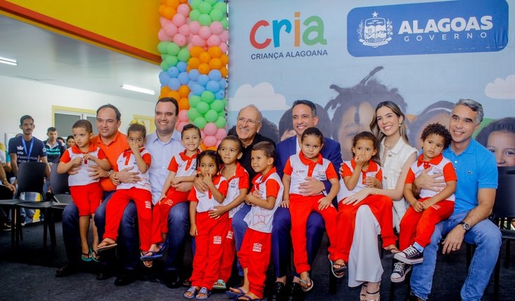 Prefeito Ronaldo Lopes e Governador Paulo Dantas inauguram segunda Creche CRIA em Penedo