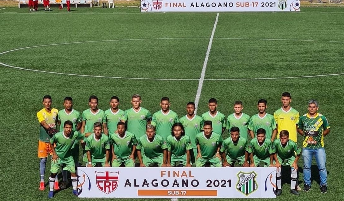 Time Arapiraca é vice-campeão no Campeonato Alagoano sub-17