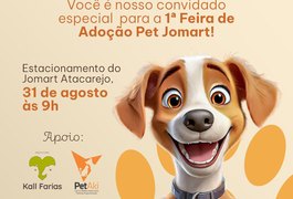 Feira de adoção no Jomart promete transformar a vida de cães em Arapiraca