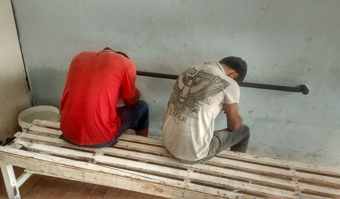 Menores tentam assaltar laticínio e são detidos por populares, em Arapiraca
