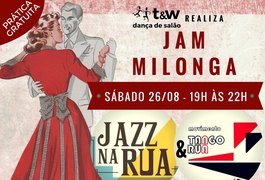 Ação aberta ao público oferece aulas de Tango e Lindy Hop, em Maceió