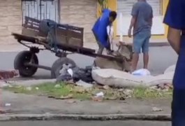 Vídeo. PC abre inquérito para investigar homem agredindo animal, em Alagoas