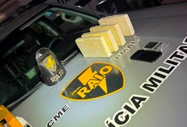 Companhia de RAIO prende homem por tráfico de drogas na Nova Satuba