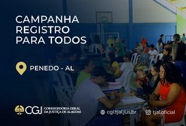 Justiça emitirá registros gratuitos em Penedo, nos dias 10 e 11 de outubro