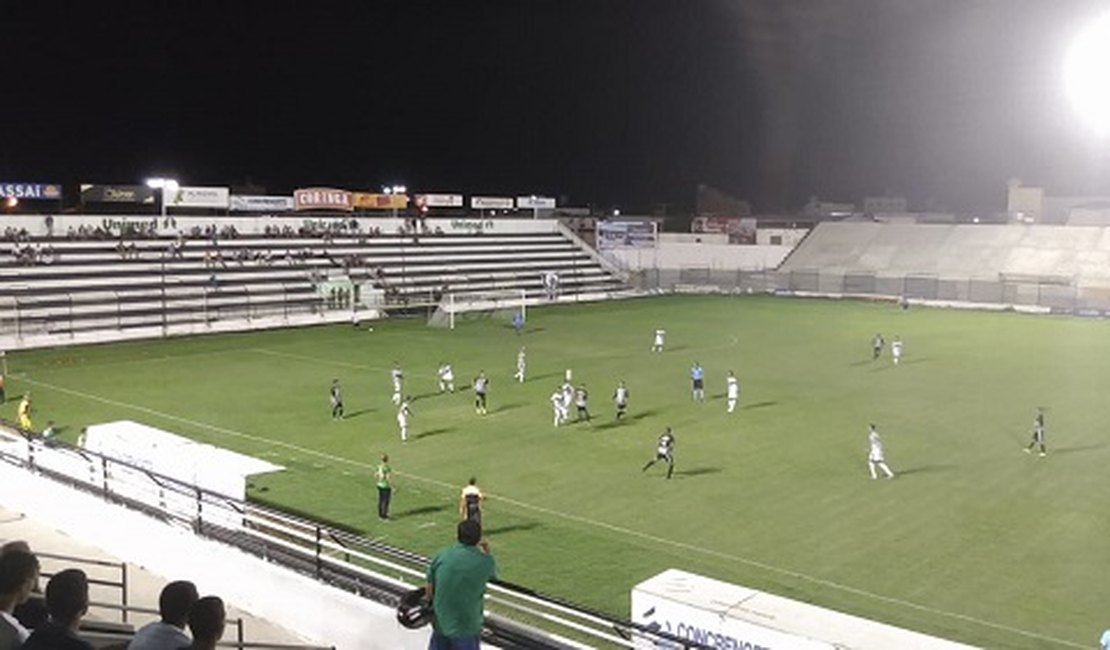 Amistoso entre ASA e Coruripe termina em 0 a 0 no Coraracy