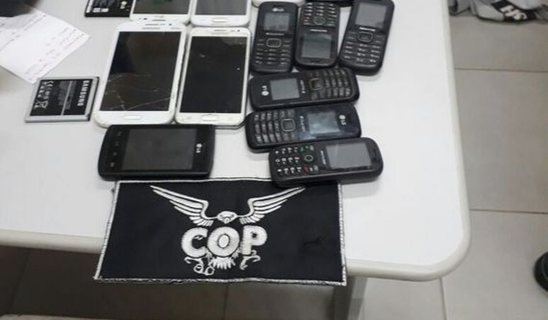 Varredura encontra 30 celulares dentro de celas do Presídio de Segurança Máxima