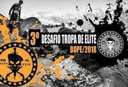 Inscrições para o 3º Desafio Tropa de Elite começam na noite desta quarta (16)