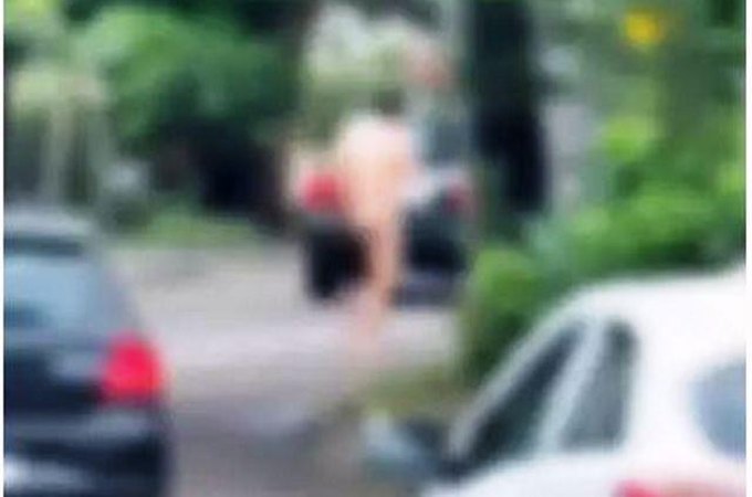 VÍDEO: Marido chega em casa mais cedo e flagra traição; amante foge pelado pela rua