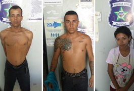Suspeitos de tráfico e homicídio são detidos em São José da Tapera