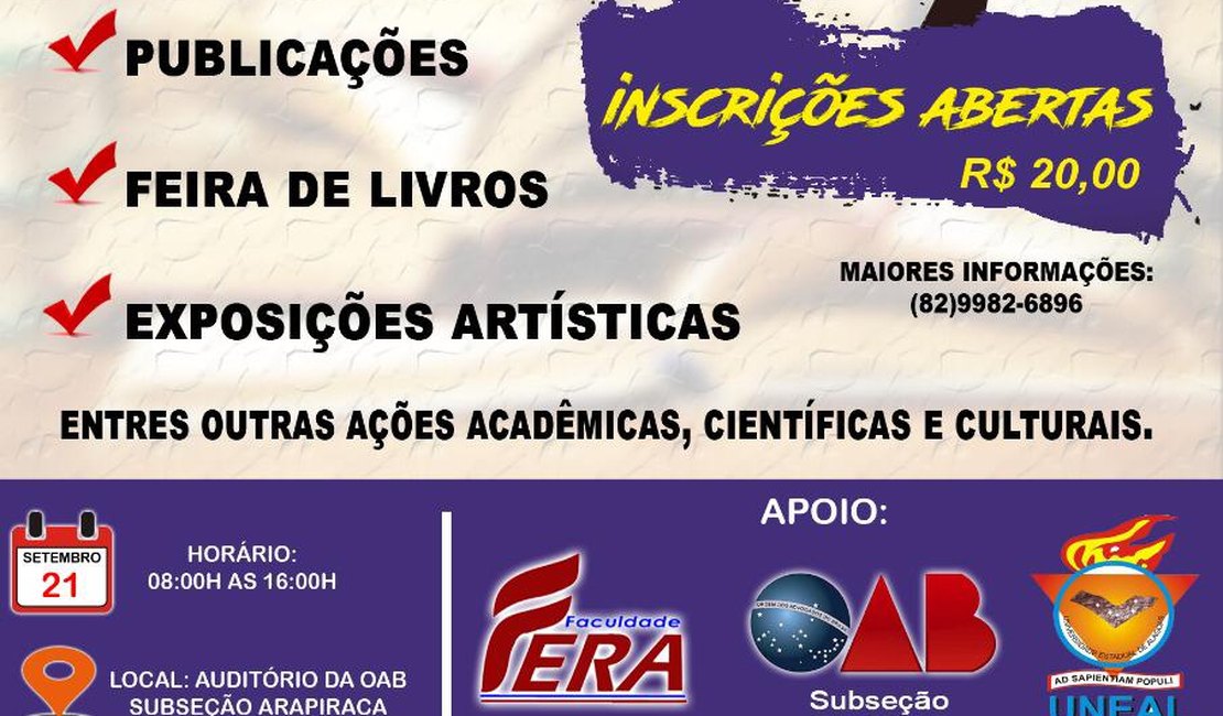 Acala promove I Jornada em Leitura, Escrita, Cultura, Arte e Meio Ambiente