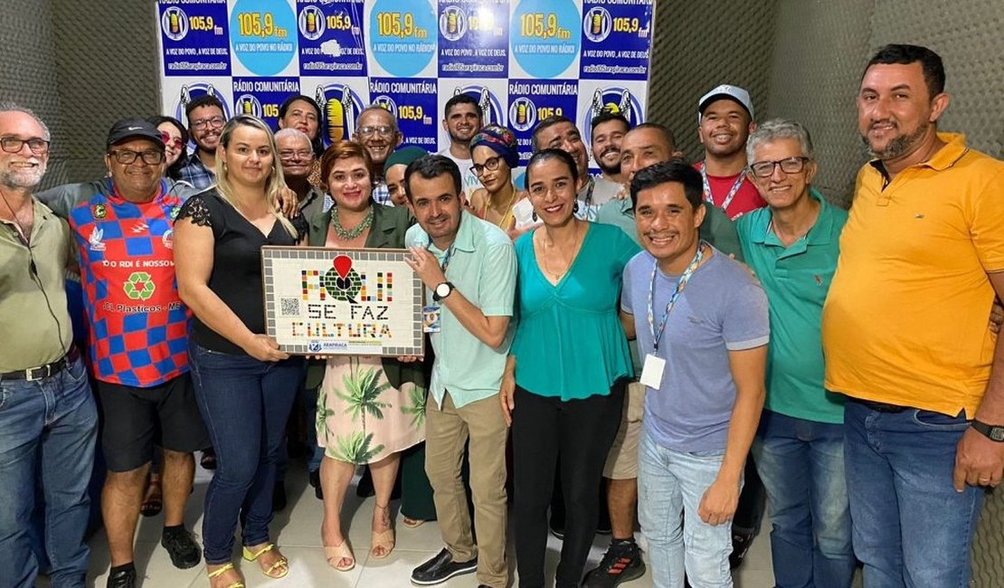 Em transmissão ao vivo, cultura homenageia única rádio comunitária em funcionamento de Arapiraca