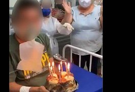 Morre paciente que assoprou velas de aniversário em ala de Covid-19