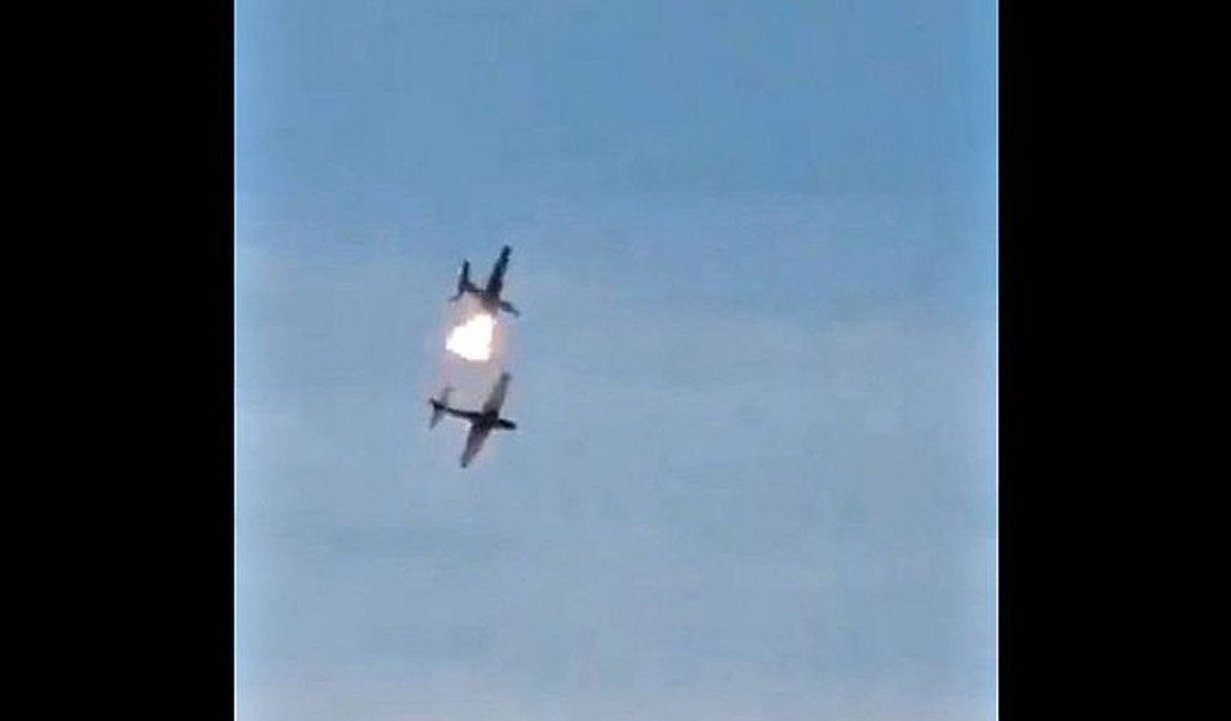 Homem morre após colisão entre dois aviões militares da Colômbia
