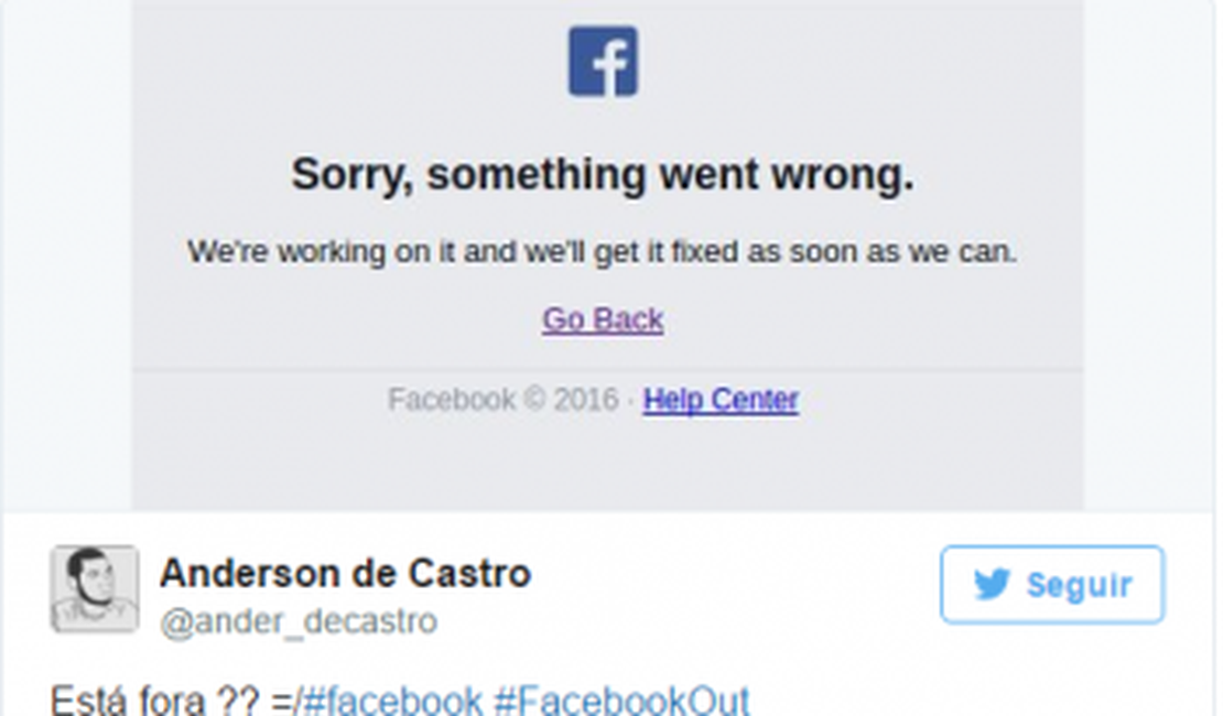 Facebook e Instagram ficam fora do ar na manhã deste domingo