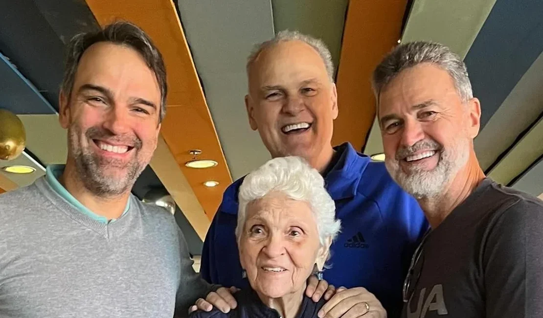Um mês após perder o irmão Oscar, Tadeu Schmidt vive novo luto com morte da mãe
