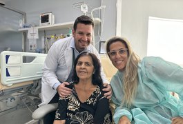 Paciente que realizou transplante de fígado em Alagoas recebe alta hospitalar