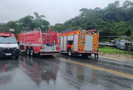 Grave acidente deixa cinco pessoas feridas em rodovia alagoana