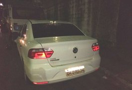 Carro usado em assalto a militar alagoana é encontrado pela polícia de PE