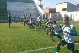 Elenco do Coruripe se reapresenta após empate com o Santa Rita no Gersão