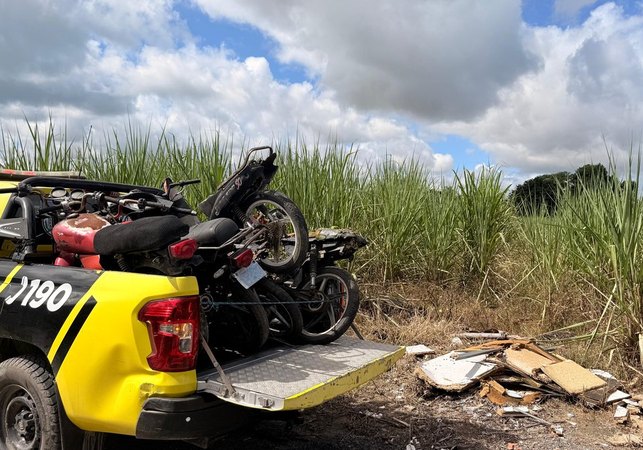 Operação da PM apreende 11 motos roubadas e furtadas durante ação integrada, ﻿em Rio Largo