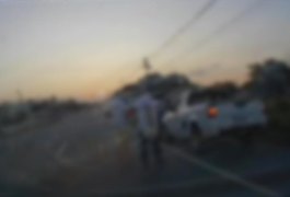 VÍDEO: Motorista recebeu carona após atropelar militares em Arapiraca
