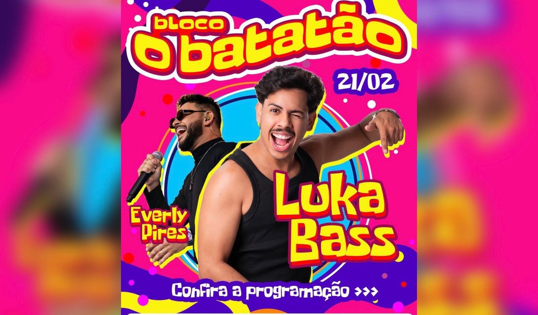 Feira Grande se prepara para mais uma edição do Bloco O Batatão com música, solidariedade e folia