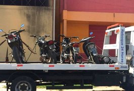 Ação no Sertão alagoano prende seis e apreende motocicletas