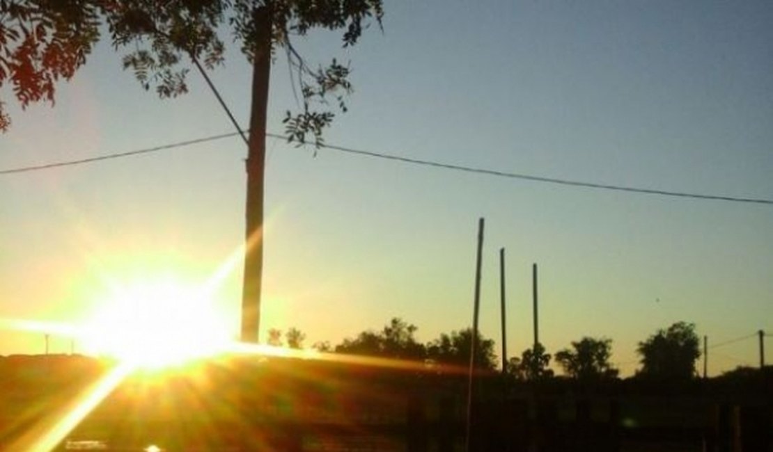 Fim de semana tem previsão de predomínio de sol em três regiões alagoanas