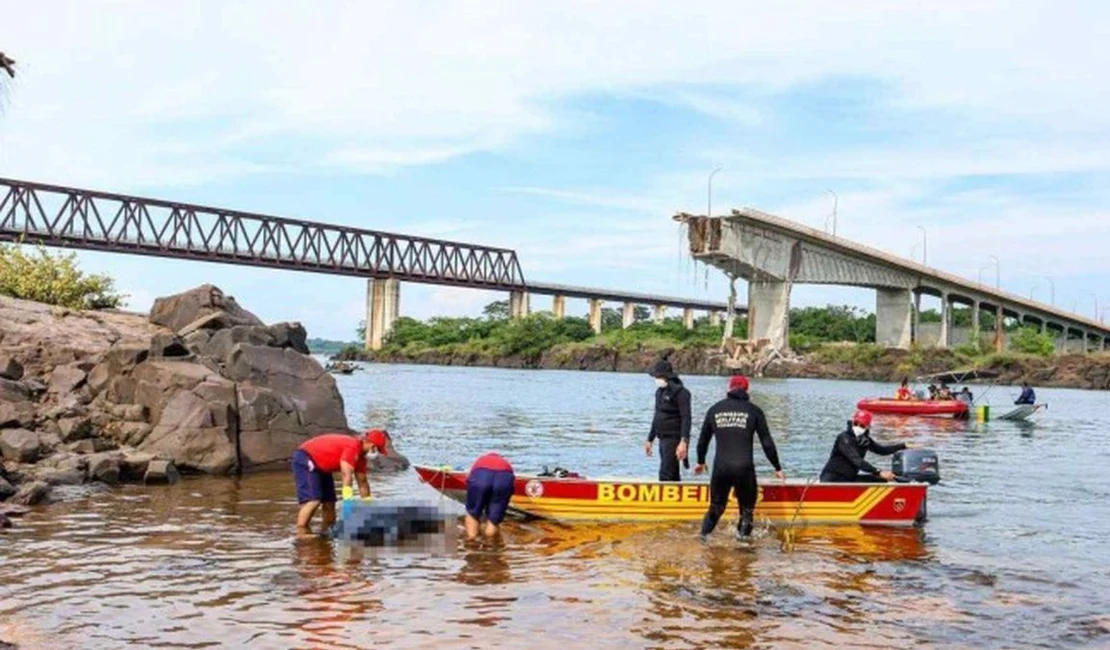 Buscas subaquáticas por desaparecidos em queda de ponte entre TO e MA são suspensas