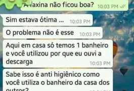 Mulher joga fora pratos e talheres usados por empregada doméstica e a demite por usar o banheiro