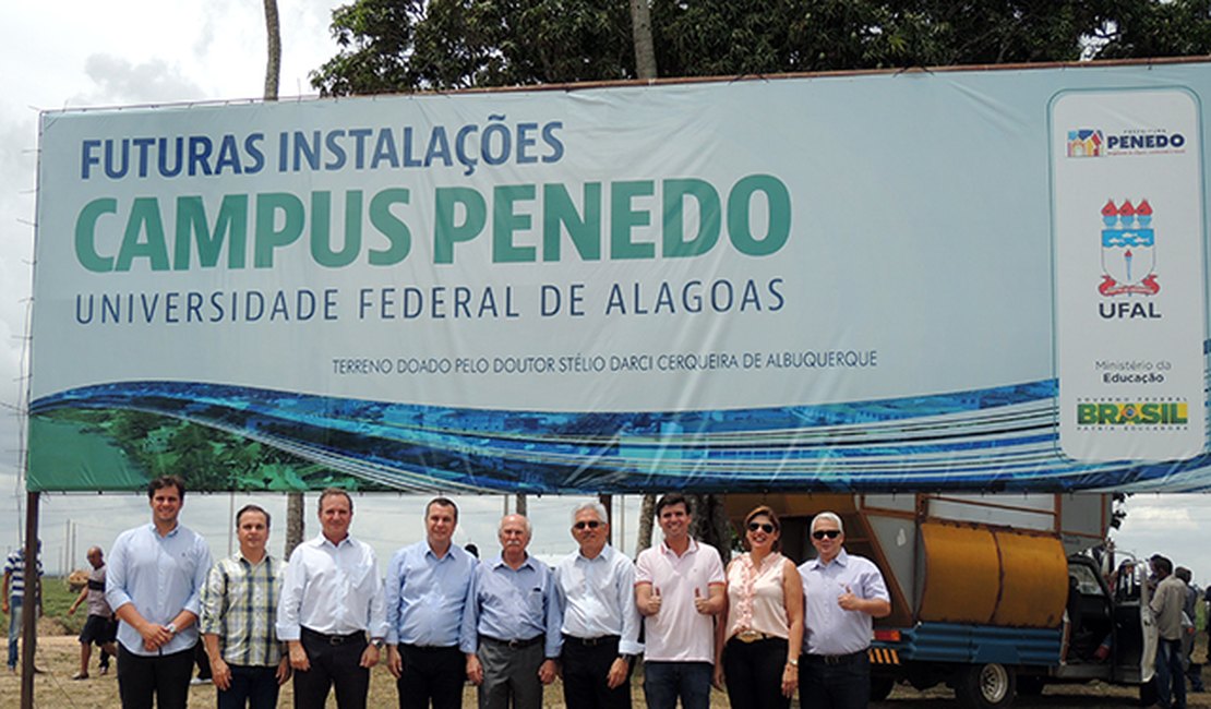 Ufal recebe terreno para funcionamento de futuro Campus Penedo