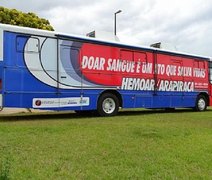 Hemoar realiza coleta de sangue em Arapiraca nesta quinta