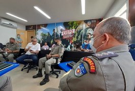 Gestores da Segurança Pública discutem estratégias durante Mesa de Situação em Palmeira dos Índios