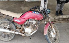 Motocicleta utilizada