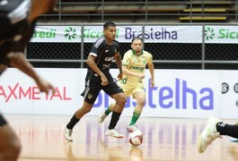 Traipu domina partida e goleia o Atlético na estreia da Supercopa; gigante alagoano volta à quadra contra o Magnus nesta quarta, 25