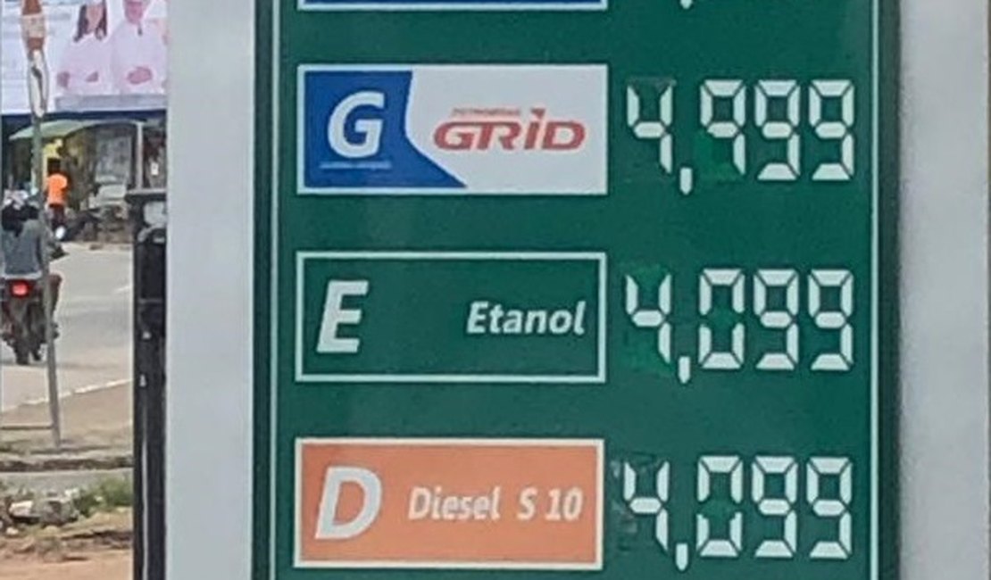 Motoristas voltam a reclamar do preço alto dos combustíveis em Arapiraca